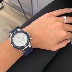 Michele Tahitian Jelly Bean Watch Navy